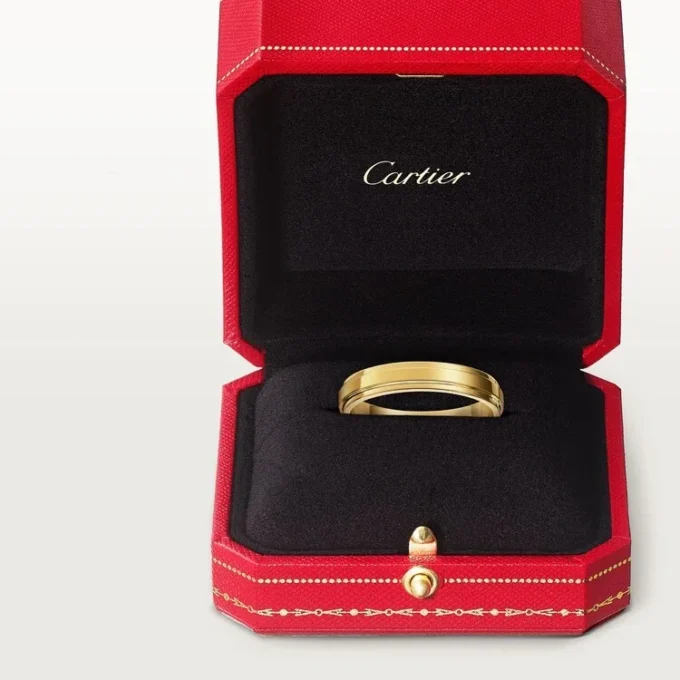 Obrączka ślubna Cartier D’amour, szerokość 3,5 mm