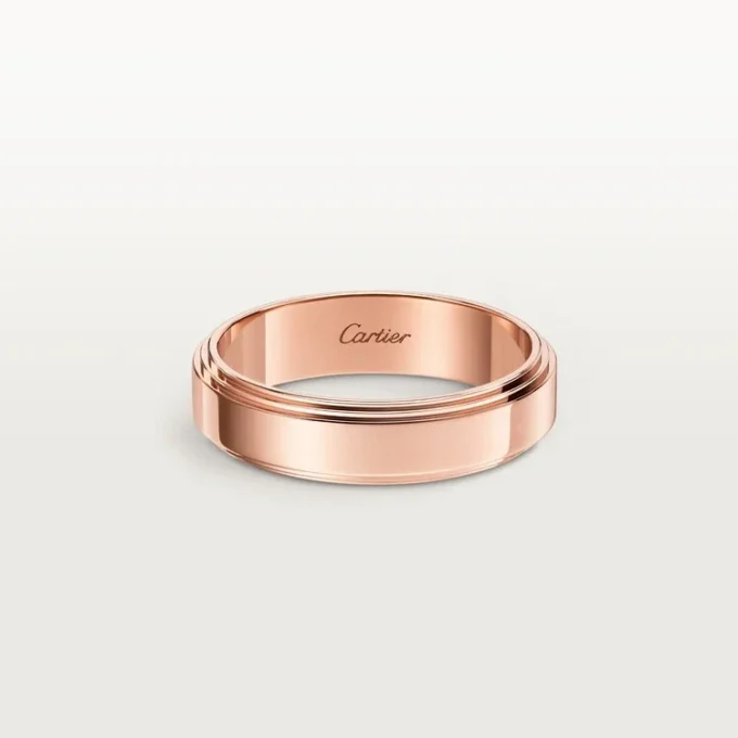 Obrączka ślubna Cartier D’amour, szerokość 5 mm