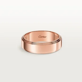 Obrączka ślubna Cartier D’amour, szerokość 6 mm
