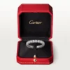 Obrączka ślubna Cartier Destinee – platyna, diamenty – Cartier