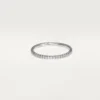 Obrączka ślubna Etincelle De Cartier – białe złoto, diamenty – Cartier