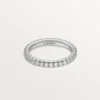 Obrączka ślubna Etincelle De Cartier – białe złoto, diamenty – Cartier
