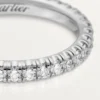 Obrączka ślubna Etincelle De Cartier – białe złoto, diamenty – Cartier