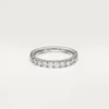 Obrączka ślubna Etincelle De Cartier – platyna, diamenty – Cartier