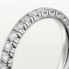 Obrączka ślubna Etincelle De Cartier – platyna, diamenty – Cartier