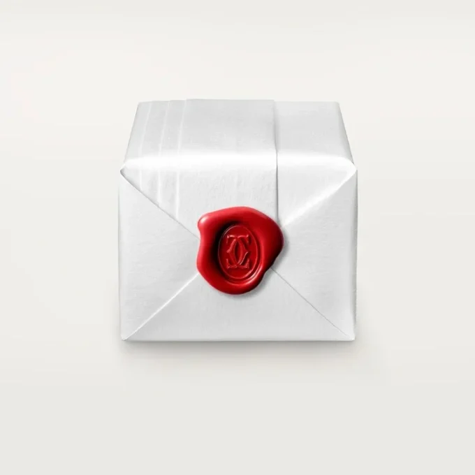 Obrączka ślubna Etincelle De Cartier – platyna, diamenty – Cartier