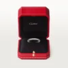 Obrączka ślubna Etincelle De Cartier – platyna, diamenty – Cartier