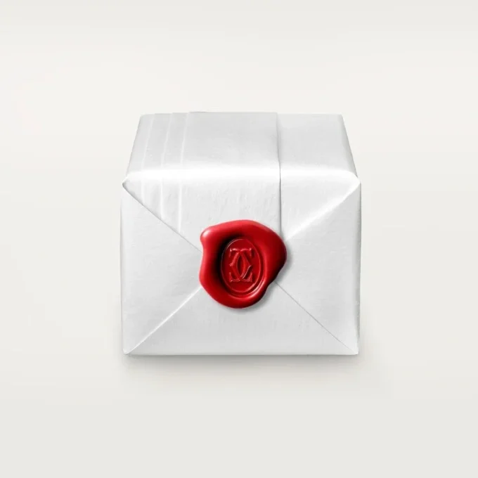 Obrączka ślubna Etincelle De Cartier – platyna, diamenty – Cartier