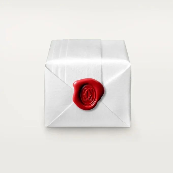 Obrączka ślubna Etincelle De Cartier – platyna, diamenty – Cartier
