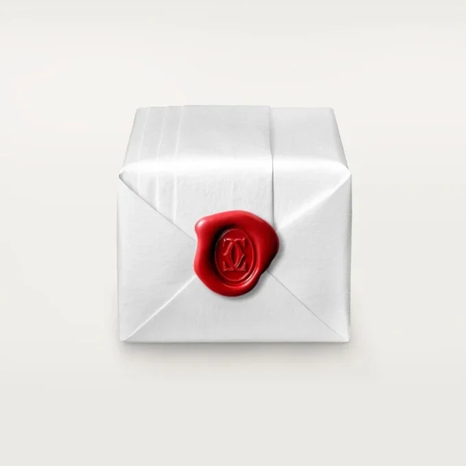 Obrączka ślubna Etincelle De Cartier – platyna, szafiry, diamenty – Cartier