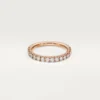 Obrączka ślubna Etincelle De Cartier – różowe złoto, diamenty – Cartier