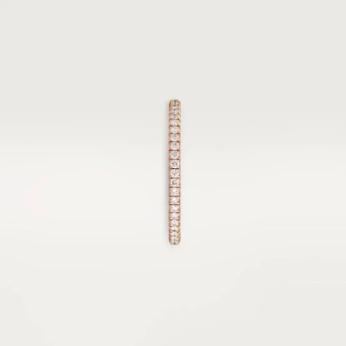 Obrączka ślubna Etincelle De Cartier, szerokość 1,5 mm, z pavé