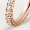 Obrączka ślubna Etincelle De Cartier, szerokość 2,6 mm, wysadzana