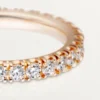Obrączka ślubna Etincelle De Cartier, szerokość 2,6 mm, wysadzana