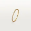 Obrączka ślubna Etincelle De Cartier – żółte złoto, diamenty – Cartier