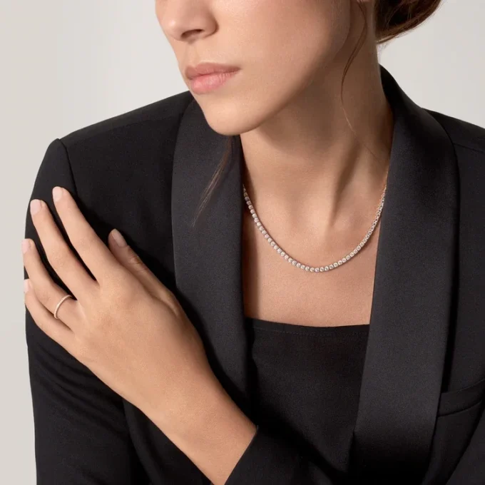 Obrączka ślubna Etincelle De Cartier – żółte złoto, diamenty – Cartier