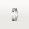 Obrączka ślubna Love, 1 diament – białe złoto, diament – Cartier