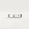 Obrączka ślubna Love, 1 diament – białe złoto, diament – Cartier