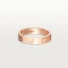 Obrączka ślubna Love, 1 diament – różowe złoto, diament – Cartier
