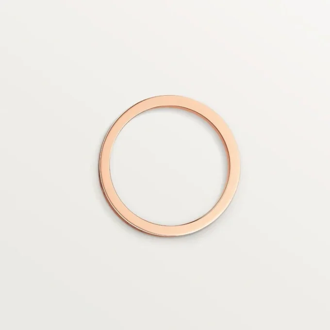 Obrączka ślubna Love, 1 diament – różowe złoto, diament – Cartier