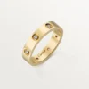 Obrączka ślubna Love, 8 diamentów – żółte złoto, diamenty – Cartier