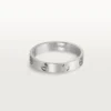 Obrączka ślubna Love – białe złoto – Cartier