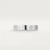 Obrączka ślubna Love – białe złoto – Cartier