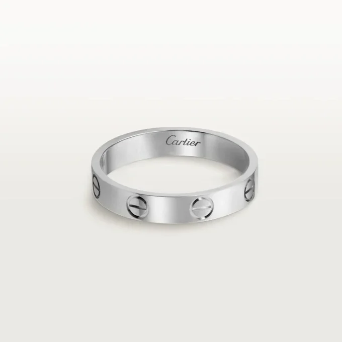 Obrączka ślubna Love – platyna – Cartier