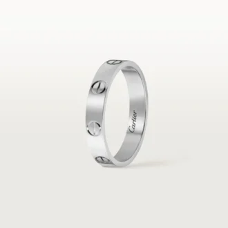 Obrączka ślubna Love – platyna – Cartier