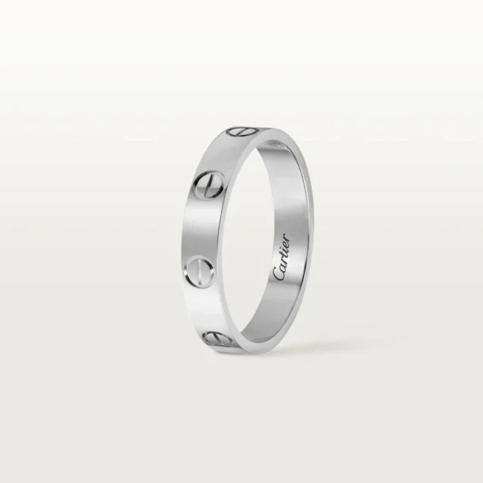 Obrączka ślubna Love – platyna – Cartier