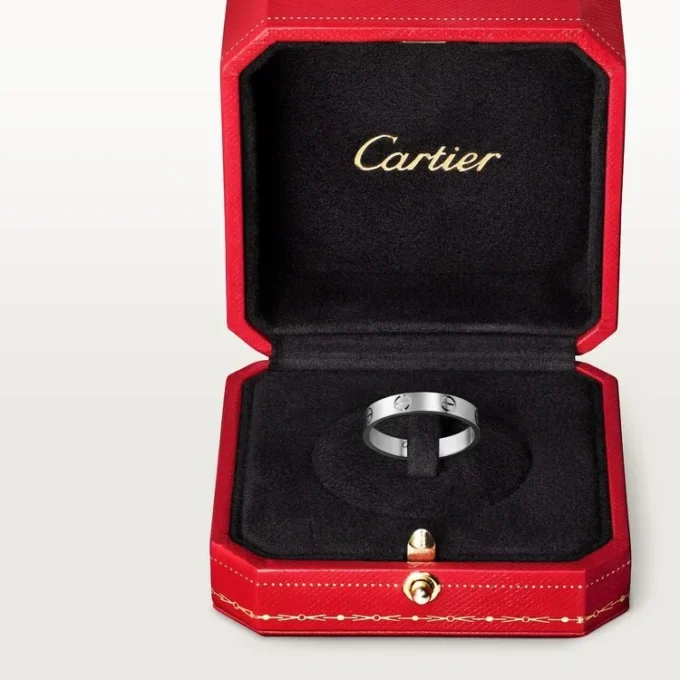 Obrączka ślubna Love – platyna – Cartier
