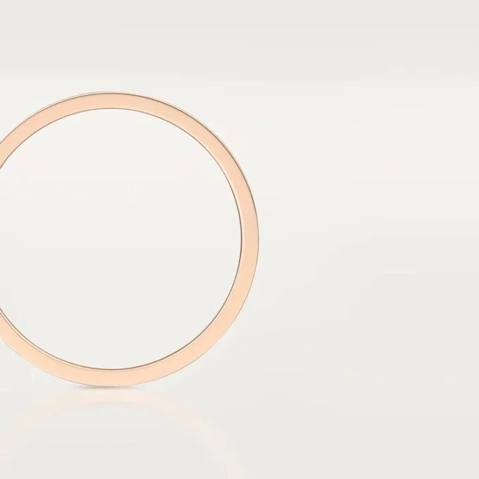 Obrączka ślubna Love – różowe złoto – Cartier