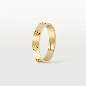 Obrączka ślubna Love z żółtego złota, mały model | Cartier Us