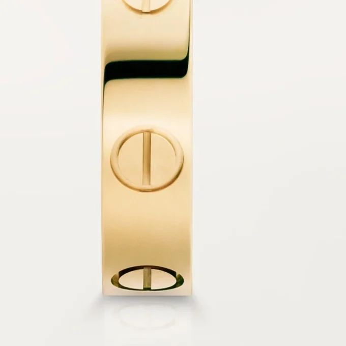 Obrączka ślubna Love z żółtego złota, mały model | Cartier Us