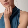 Obrączka ślubna Maillon Panthere – różowe złoto, diamenty – Cartier
