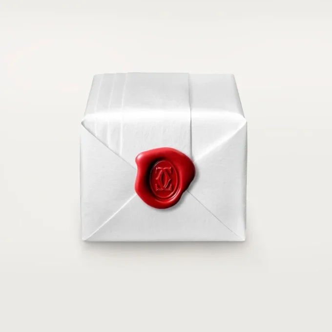 Obrączka ślubna Maillon Panthere – różowe złoto, diamenty – Cartier