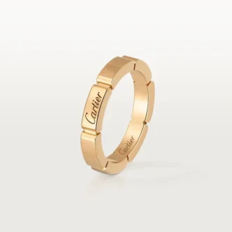 Obrączka ślubna Maillon Panthere – żółte złoto – Cartier