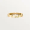 Obrączka ślubna Maillon Panthere – żółte złoto, diamenty – Cartier