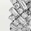 Obrączka ślubna Reflection De Cartier, diamenty Obrączka ślubna Reflection De Cartier, diamenty
