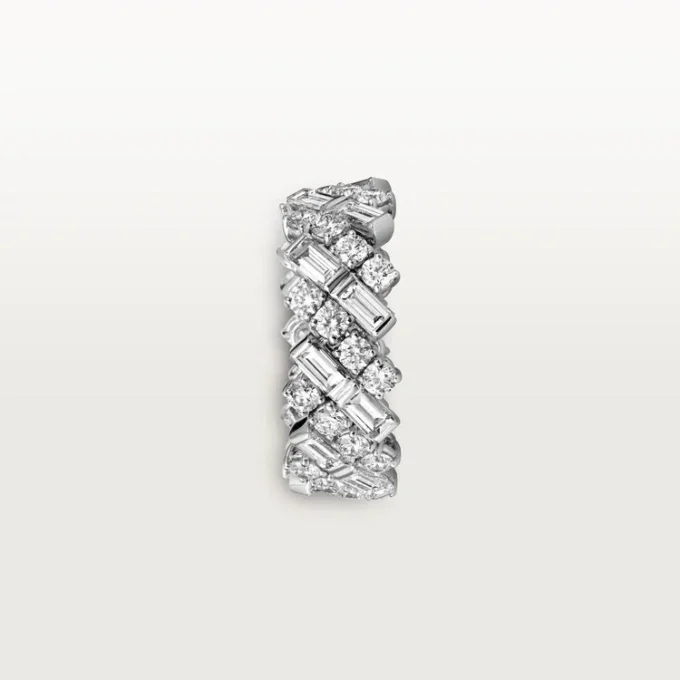 Obrączka ślubna Reflection De Cartier, diamenty Obrączka ślubna Reflection De Cartier, diamenty