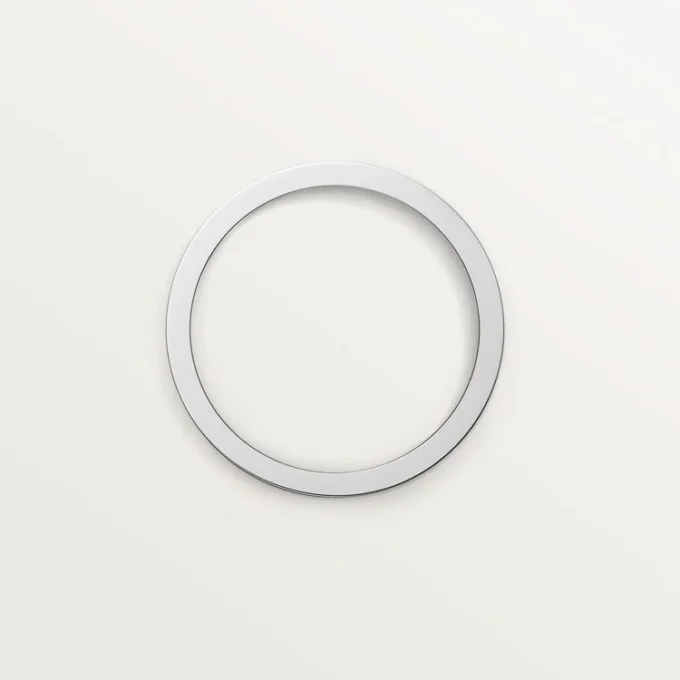 Obrączka ślubna Trinity – białe złoto – Cartier