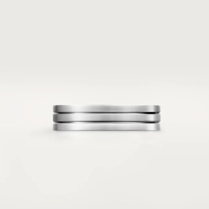 Obrączka ślubna Trinity – białe złoto – Cartier