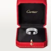 Obrączka ślubna Trinity – białe złoto – Cartier