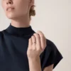 Obrączka ślubna Trinity – białe złoto, różowe złoto, żółte złoto – Cartier