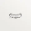 Obrączka ślubna Trinity Ruban – platyna, diamenty – Cartier