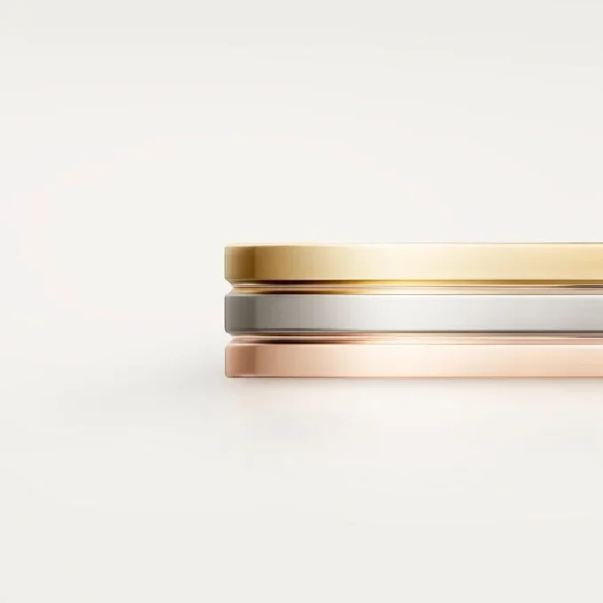 Obrączka ślubna Vendome Louis Cartier, szerokość 3,5 mm