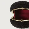Okrągła torebka z dzianiny, Cartier Soir Okrągła torebka z dzianiny, Cartier Soir