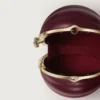 Okrągła torebka z motywem gadroon, Cartier Soir Okrągła torebka z motywem gadroon, Cartier Soir
