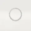 Pierścionek Broderie De Cartier, trzy rzędy, diamenty