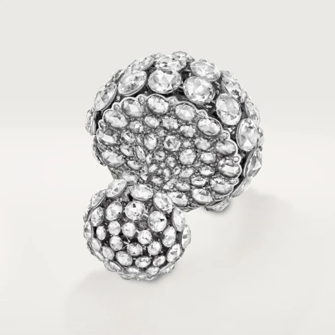Pierścionek Cartier Libre Polymorph, diamenty